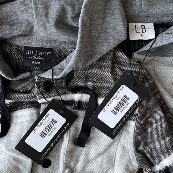 NWT Little Bipsy Adult + Mini Matching Set (Large + 6-12m) - Picture 2 of 6